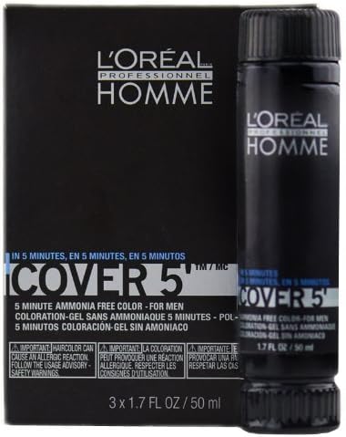Loreal Homme Cover 5 Ammonia Free 5 Minute Color For Men 4 Dark