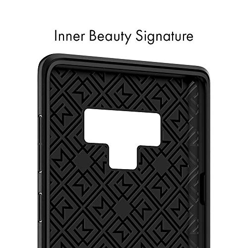 Spigen [LA Manon Classy Funda Samsung Galaxy Note 9 con un diseño Elegante y fácil Agarre - Black - Imagen 5