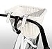 Colorbasket Adult Front Handlebar Rectangle Bike Basket (White)