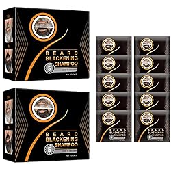 Guys Natural Darkening Beard Shampoo, Beard