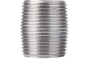 LDR Industries 301 2XCL Pipe Nipple, 2-Inch X Close, Black