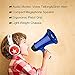 MyMealivos Portable Megaphone Speaker Siren Record Bullhorn - Compact and Battery Operated with 20 Watt Power, Microphone, 3 Modes, PA Sound and Foldable Handle