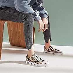 White Sneakers for Women Low Top Canvas Shoes