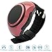 SVPRO Portable Wireless Bluetooth Speaker Watch,Multi-functional Bracelet Speaker Wristwatch with MP3 Music Player,Hands-free call,Radio,Self-timer,Supporting USB,TF Card Taking Photoes (B20, red)