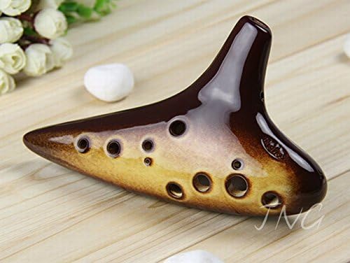 Classic Kiln Glaze Firing Pottery Ocarina Flute 12 Holes – Collection
