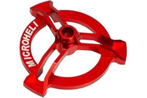 MICROHELI CNC Aluminum Swashplate Leveler (RED) - OMP M1 / EVO/GOOSKY S1 / Blade Infusion 120