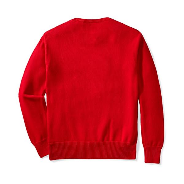 Ugly Fair Isle Unisex Adult Jacquard at FrontCrew Neck Long Sleeve Pullover - Image 3