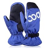Vbiger Ski Gloves Waterproof Winter Mittens Cold Weather Gloves for Men and Women