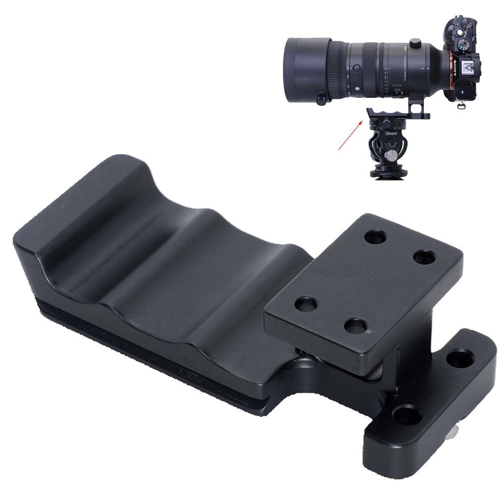 iShoot Lens Collar Stand Replacement Foot Tripod Mount Ring Base Compatible with Sigma 70-200mm F2.8 DG DN OS Sports & 500mm F5.6 DG DN OS Sports, Support Bracket w/Arca-swiss Fit Quick Release Plate