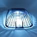Partsam Roof Running Light Cab Marker Smoke Cover +168 Ice Blue LED Bulb For 1988-2002 GMC C1500 C2500 C3500 K1500 K2500 K3500