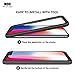 (3-Pack) iPhone X XS 11 Pro Screen Protector for Apple iOS, 9H Hardness, Tempered Glass, and Alignment Frame for Easy Install and Case Friendly