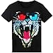 SOOoEC LED T Shirt Sound Activated Glow Shirts Light up Equalizer Clothes for Party XX-Large
