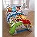 PBS Kids Daniel Tiger Treehouse Pals Twin Comforter, Blue/Green
