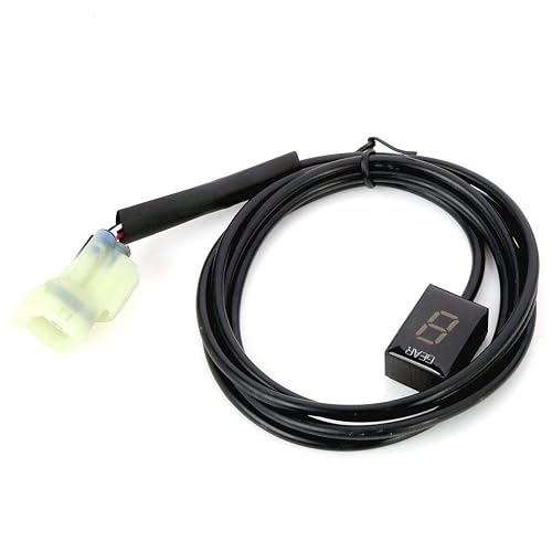 Motorcycle Gear Indicator Display Speedometer Digital Shift Lever Speed Gear Sensors Speed Gear Indicator For Kawasaki Red