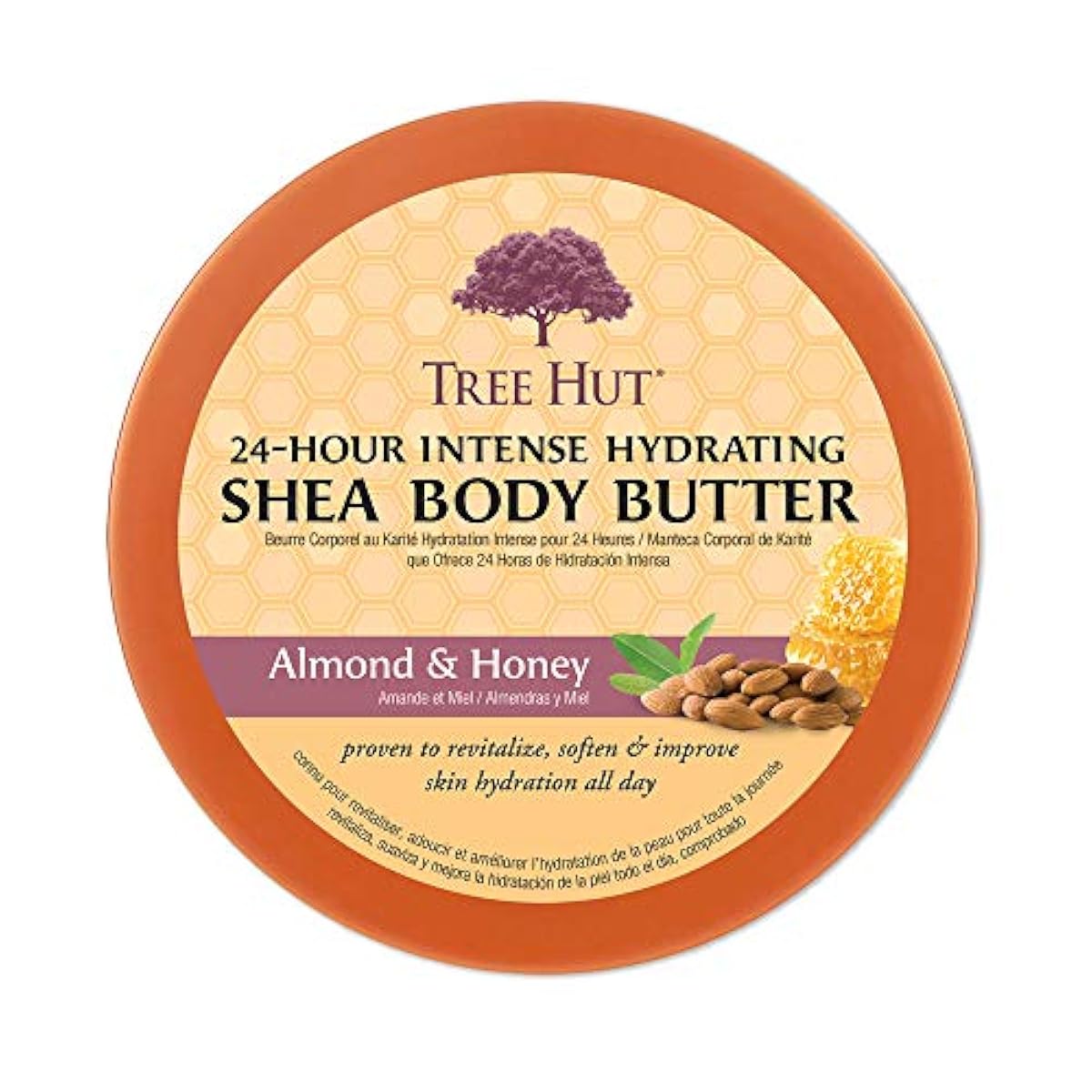 3 pack Tree Hut 24 Hour Intense Hydrating Shea Body Butter Almond & Honey, 7oz, eBay
