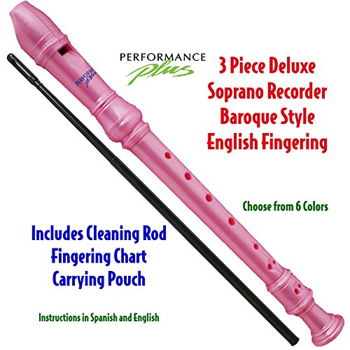 Top 10 best recorder instrument clear pink Sideror Reviews