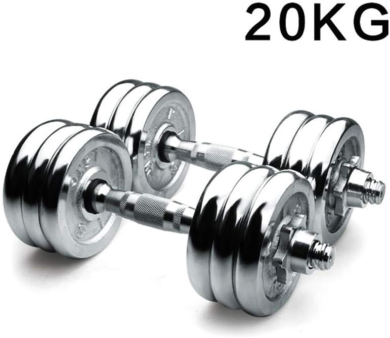 Queen Boutiques Dumbbells Adjustable Electroplated Dumbbell Weightlifting Set Solid Pure Steel Fitness Training Equipment Exercise Arm Muscle Family Dumbbell Strength Training Equipment