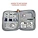 Travel Cord Case Organizer For All Your Electronic Tech Gadgets - Cables, Accessories, Phones, Tablets, Hard Drives, Chargers, USB, Memory Cards & More