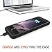 Trianium Atomic S 4000mAh Battery Case Compatible with iPhone 6s Plus and iPhone 6 Plus (5.5-inch) Phone -Extended Battery Charging Power Case - Black