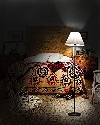 Tone Silver 56" Living Room Foor Light Lamp W/ Shade (Set of 1)