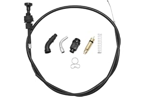 Vkinman Carburetor Choke Cable Replacement for Honda TRX350 Rancher 350 2000-2006 Replace 17950-HN0-A12 16046-HM5-730 w/Plung