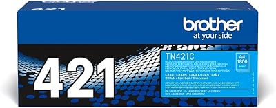 Brother TN-421C Cyan Toner Cartridge Standard Yield 1 Pack