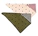 Pet Heroic 2Pcs-4Styles Pet Dog Cat Bandana Triangle Bibs Scarf Pet Dog Cat Kerchief Neckerchief Set Accessories Suitable for Small&Medium&Large Pet Dog Cat