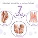 2-Pair Foot Peel Mask, Antifungal Foot Mask for Baby Soft Feet, XL Size Exfoliating Foot Peeling Mask & Dead Skin Remover, Complimentary Pair of Socks for Complete Treatment