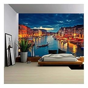 View on Grand Canal from Rialto Bridge at...