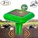 2 x Vensmile Solar Sonic Mole Repellent Gopher Repeller Repel Vole Rodent and Mice Deterrent Spike