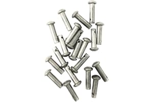 AJ Tack Stainless Steel Spur Rowel Pins - 10 Pairs