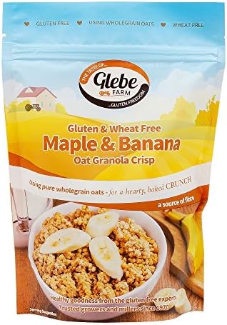 Glebe Farm Gluten Free Maple and Banana Oat Granola 3 x 325g