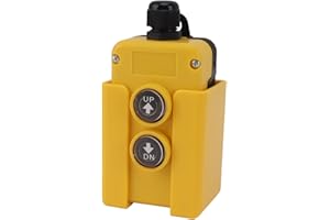 Dump Trailer Remote Control, 12V DC Hydraulic Pump Power Unit Up Down Control Switch, 4 Wire 3 Wire Power Unit Up Down Contro