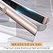 USHOW Hair Straightener and Curler, 2 in 1 Straightener and Curling Iron, Twist Hair Culer Profession Flat Iron for Hair with 1 Inch Titanium Plates, Dual Voltage & Temperature Displaythumb 4
