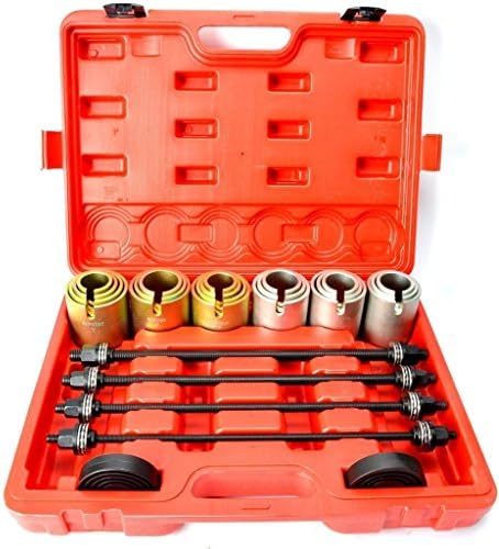 26PCS Universal Press And Pull Sleeve Kit Manual Bushing Bearing Installation Removal Garage Tool SF0247
