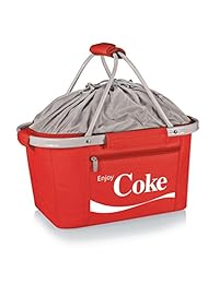 Picnic Time Coca Cola Insulated Metro cesta, Rojo
