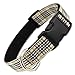 London Furberry Plaid Dog Collar, Small Dogs 11 - 22 lbs (Collar: 5/8