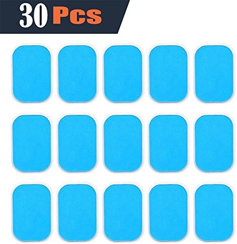 SHENGMI Abs Trainer Replacement Gel Sheet Abdominal Toning Belt Muscle Toner Ab Trainer Accessories 30pcs Gel Sheets For Gel Pad(2pcs/packs, 15packs/box)