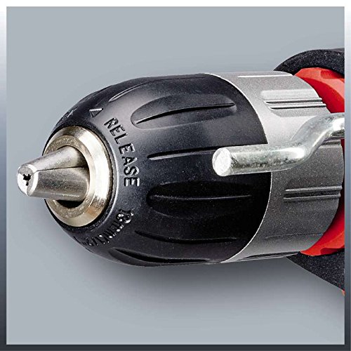 Einhell-Pack-taladro-percutor-y-15-piezas-de-perforacin-TC-ID-1000-Kit-1010-W-230V-color-rojo-y-negro-ref-4259838