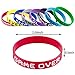 SIQUK 80 Pieces Video Game Bracelets Rubber Bracelets for Gamer Birthday Party Favors, 8 Styles