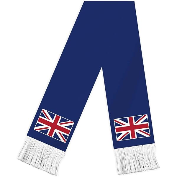 Amazon.com: Euroscarves UK Union Jack United Kingdom Flag Knit