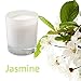 LA JOLIE MUSE Soy Candles 8 OZ Scented Glass Jar Candle Night Jasmine, 45 Hours BURN, Valentine's Gifts for Her