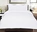 Duvet Cover 3 Piece set – 100% Cotton Luxury Bedding (Queen, White) – Duvet Cover with 2 Pillow Shams –Combed Cotton Quilt Cover with Long Staple Fiber– by Utopia Bedding