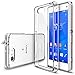 Ringke Fusion Compatible with Xperia Z3 Compact Case Free HD Film, Dust & Drop Protection Clear Shock Absorption Bumper Premium Hard Case (Not for Z3+/Z3/Z3 Dual/Z3v/Z3 Tablet)