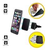 Universal Magnetic Phone Mount [ ExacTech ] - Air Vent Magnetic Car Holder Fast Swift-Snap Technology for Smart Phones and Mini Tablets.