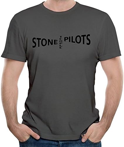 Men's Stone Temple Pilots Core Short Sleeve T-shirt DeepHeather