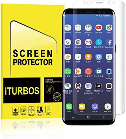 Galaxy S8 Plus Screen Protection film, iTURBOS full screen coverage 3D PET screen protection film for Samsung Galaxy S8 Plus[2-Pack]