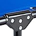 KingCamp Chaise Lounge Removable Pillow 3-Position Adjustable Chair Folding Patio Recliner for Camping Pool Beach Outdoor, Supports 300lbs, Blue, One Size