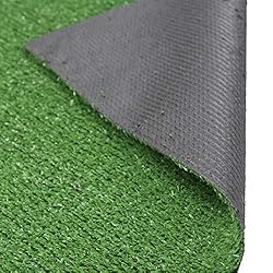 Ottomanson Waterproof Solid Grass Design
