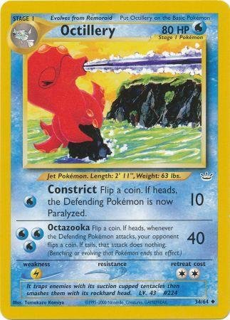 Pokemon - Octillery (34/64) - Neo Revelation